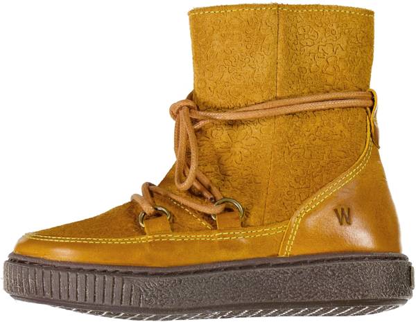 Wheat Kaya Lace Tex Bootie Mustard